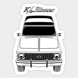 Chevy K5 Blazer 1969-1972 Sticker